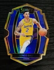 2018 Panini Select Lonzo Ball #180 card