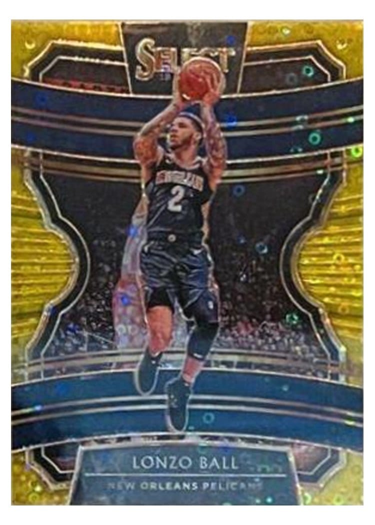 2019-20 Panini Select Base Set Lonzo Ball #57 card