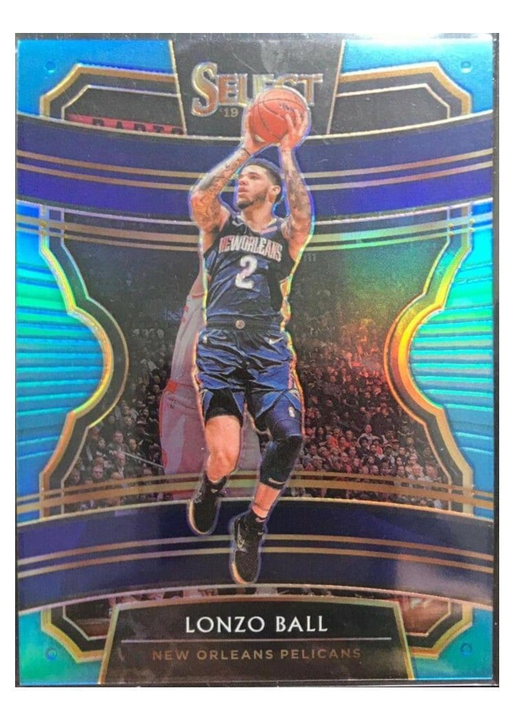 2019-20 Panini Select Base Set Lonzo Ball #57 card