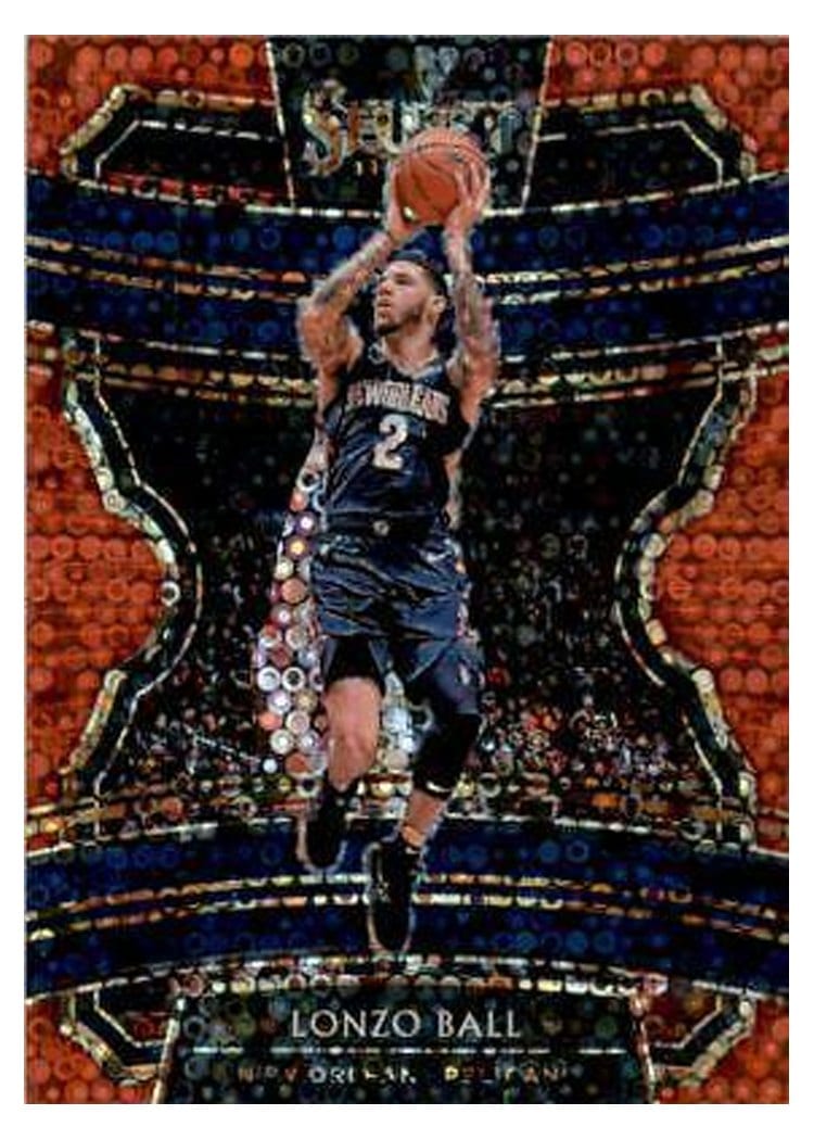 2019-20 Panini Select Base Set Lonzo Ball #57 card
