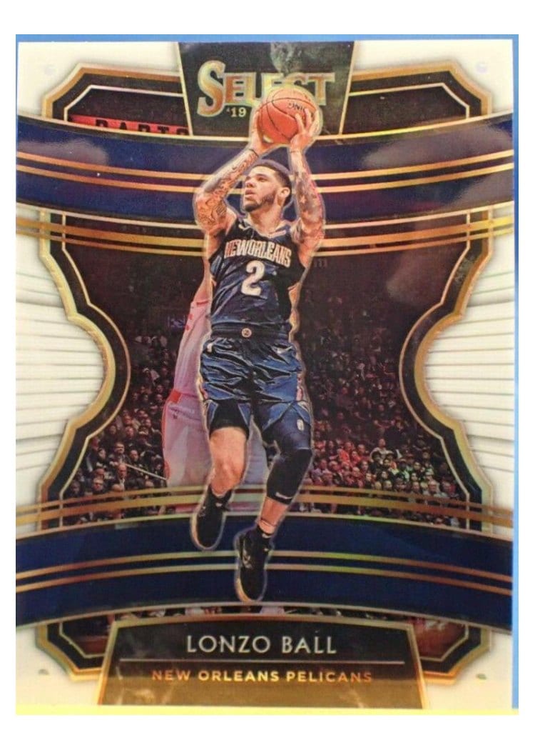 2019-20 Panini Select Base Set Lonzo Ball #57 card