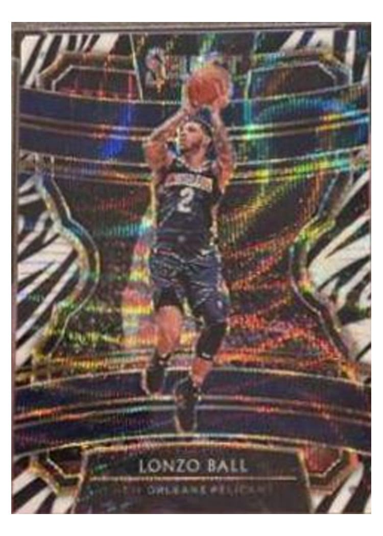 2019-20 Panini Select Base Set Lonzo Ball #57 card