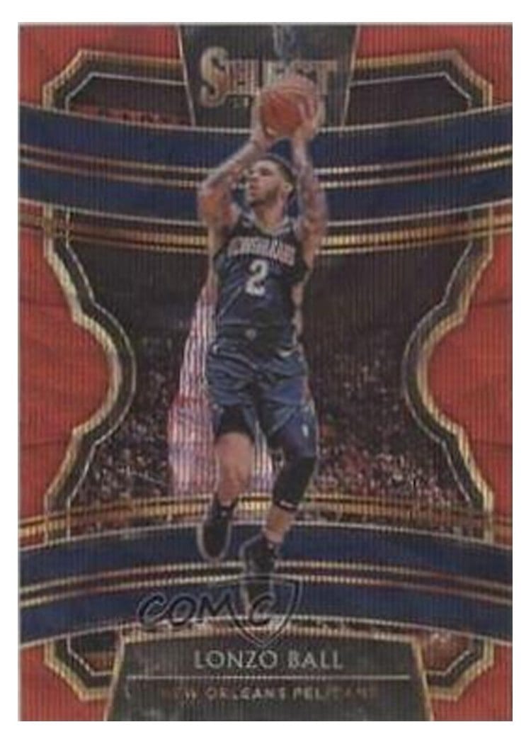 2019-20 Panini Select Base Set Lonzo Ball #57 card