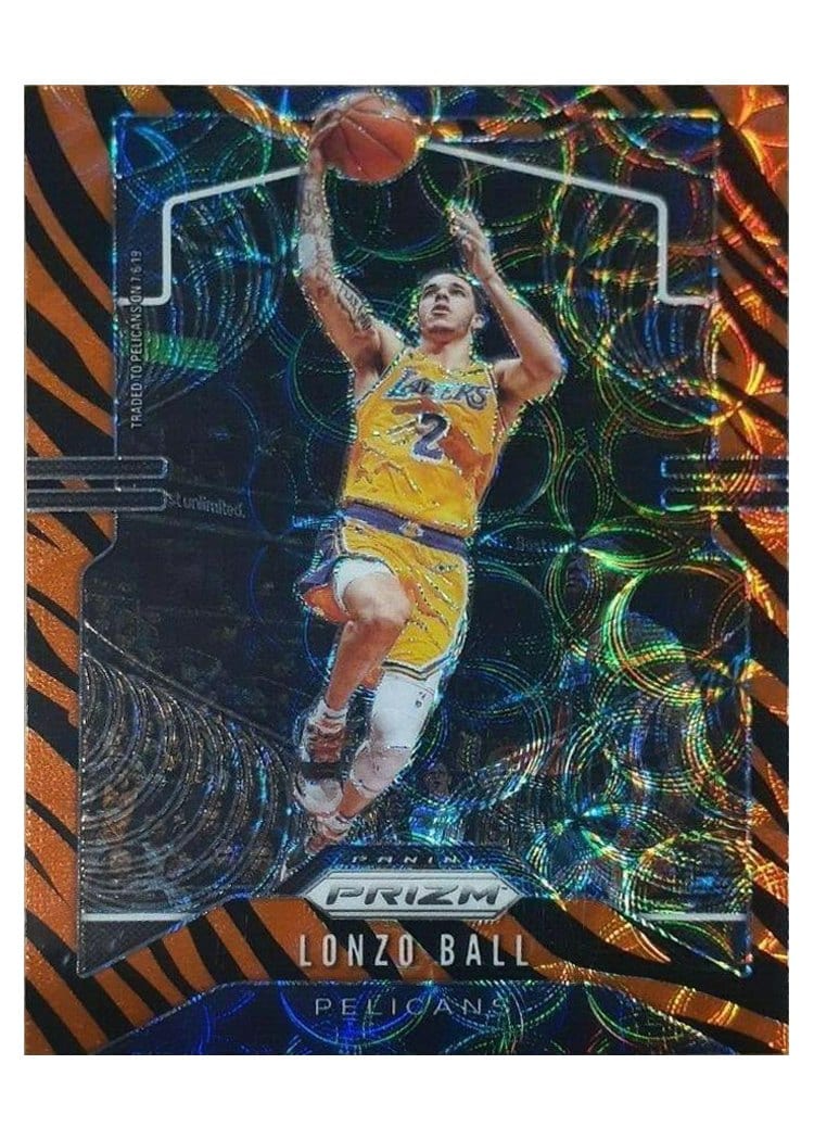 2019 Panini Prizm Lonzo Ball #239 card