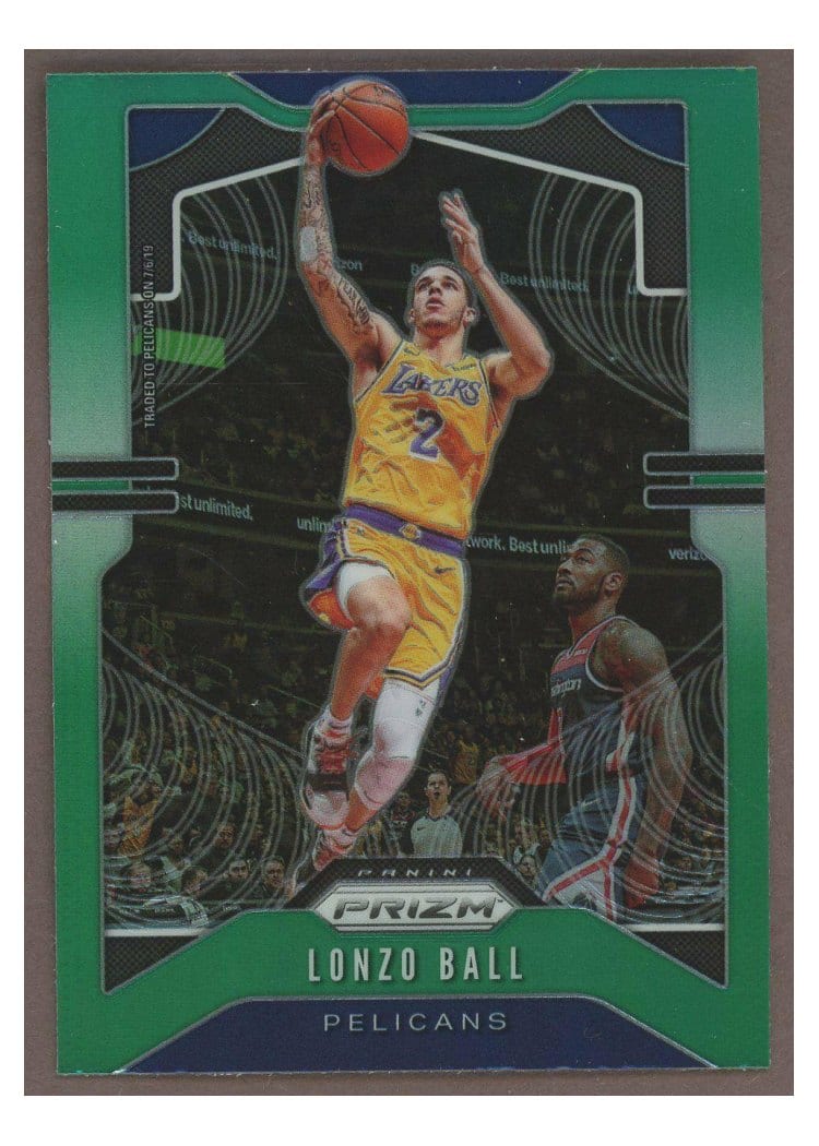 2019 Panini Prizm Lonzo Ball #239 card