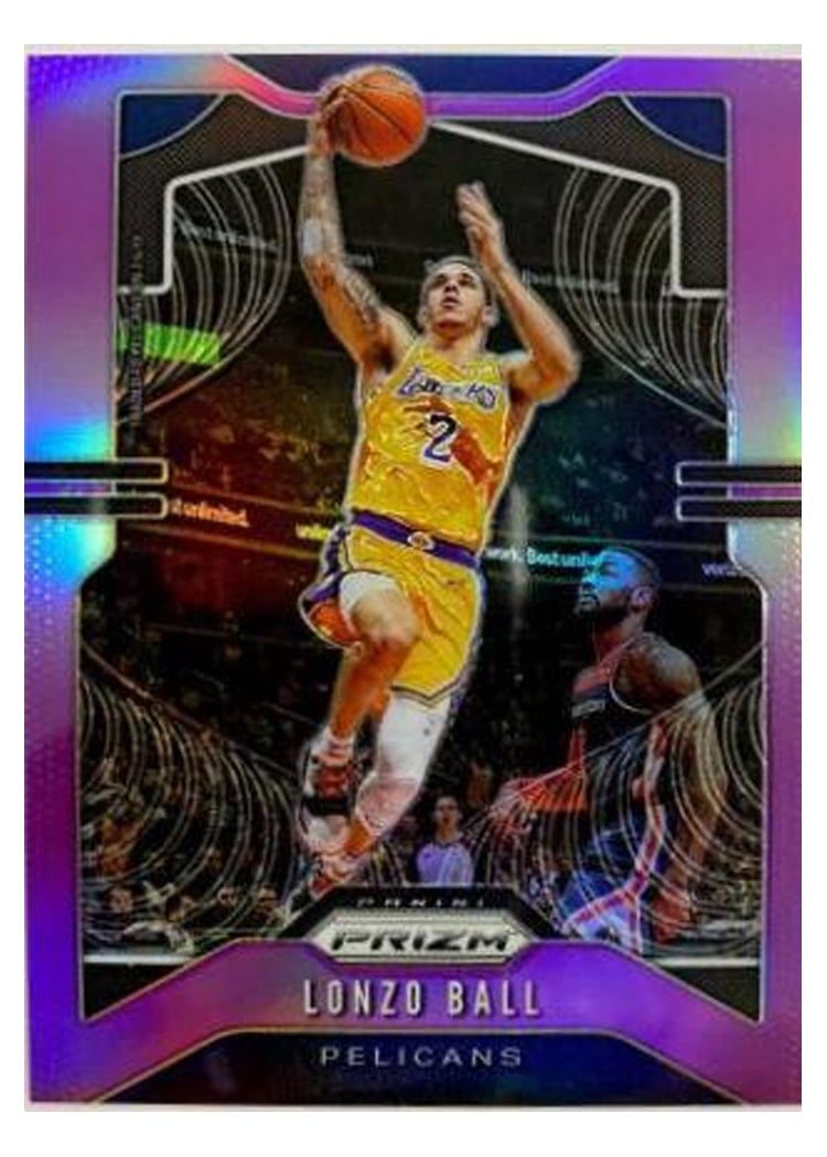 2019 Panini Prizm Lonzo Ball #239 card