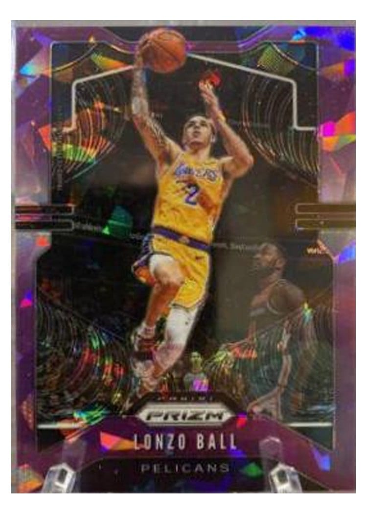 2019 Panini Prizm Lonzo Ball #239 card