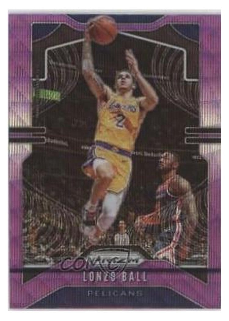 2019 Panini Prizm Lonzo Ball #239 card