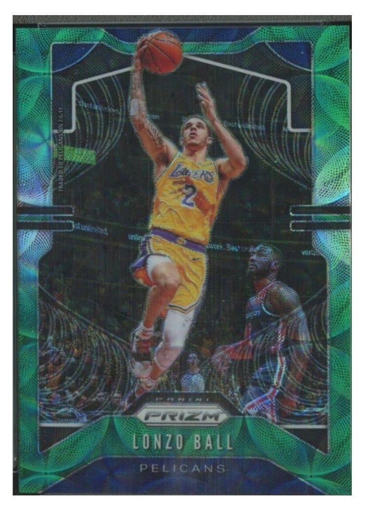 2019 Panini Prizm Lonzo Ball #239 card