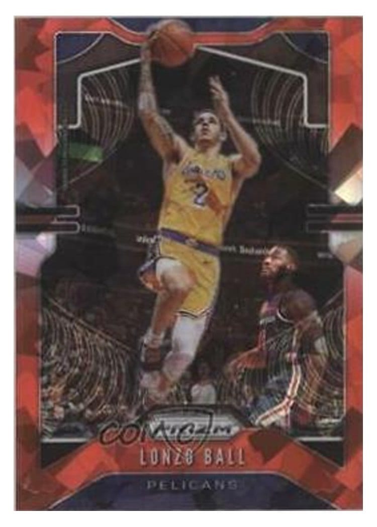 2019 Panini Prizm Lonzo Ball #239 card