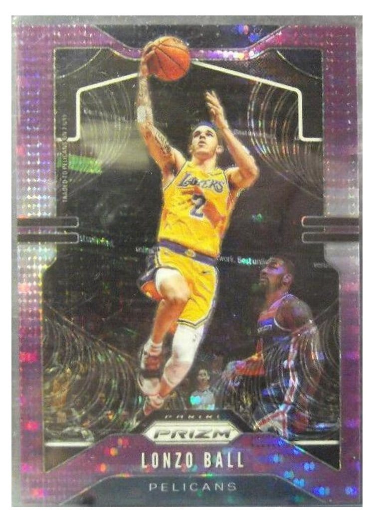 2019 Panini Prizm Lonzo Ball #239 card