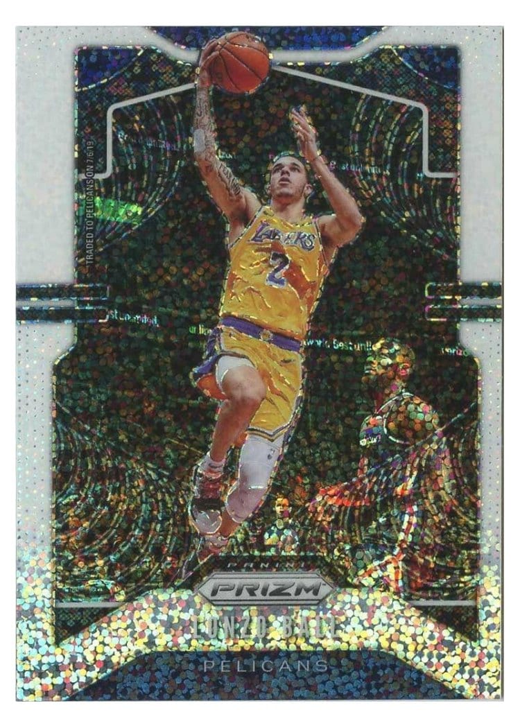 2019 Panini Prizm Lonzo Ball #239 card