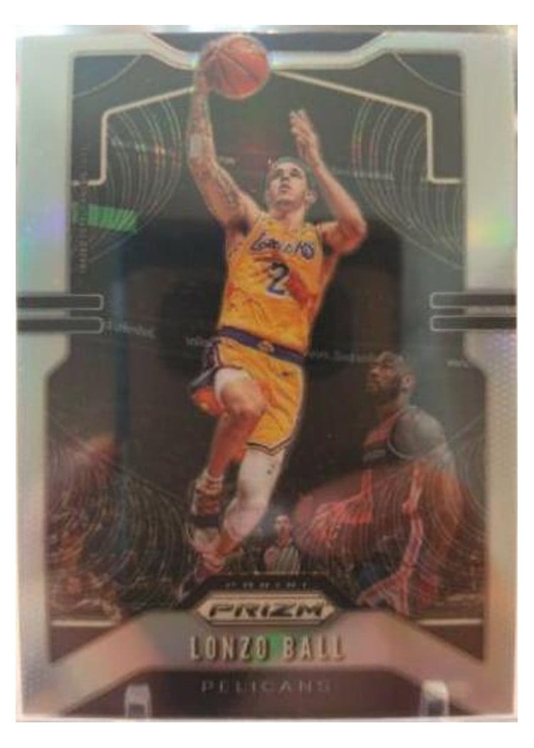 2019 Panini Prizm Lonzo Ball Silver Prizm #239 card