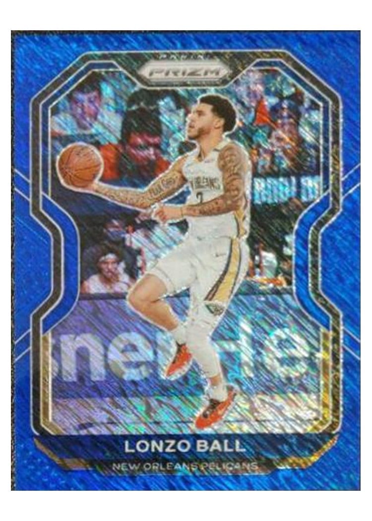 2020-21 Panini Prizm Base Set Lonzo Ball #224 card