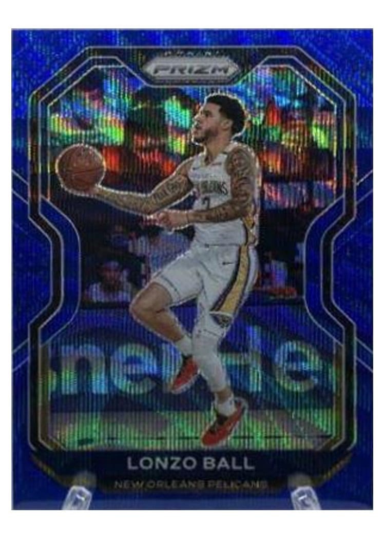 2020-21 Panini Prizm Base Set Lonzo Ball #224 card