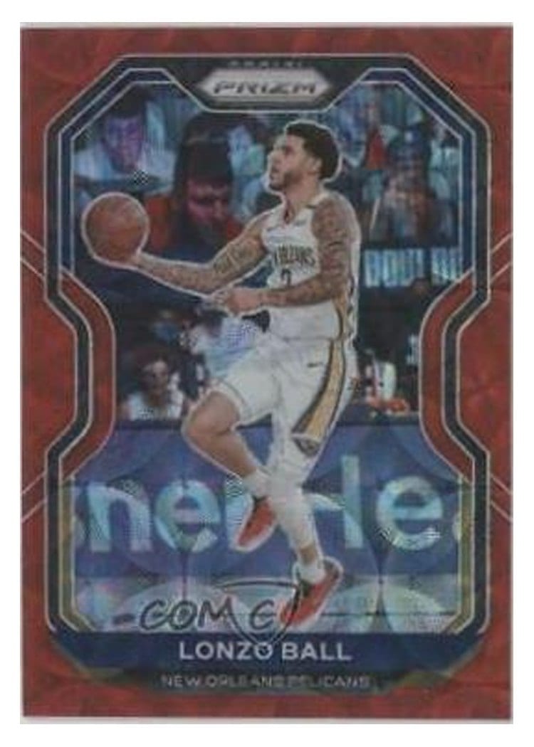 2020-21 Panini Prizm Base Set Lonzo Ball #224 card