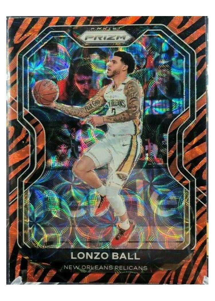 2020-21 Panini Prizm Base Set Lonzo Ball #224 card