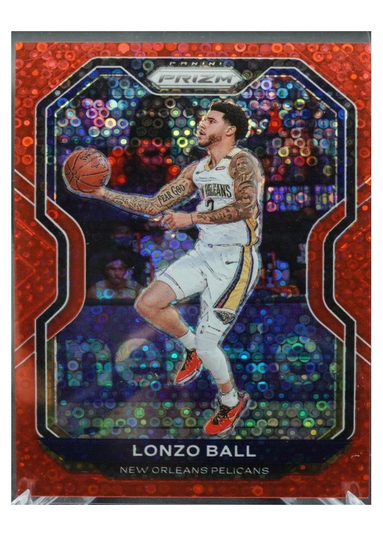 2020-21 Panini Prizm Base Set Lonzo Ball #224 card
