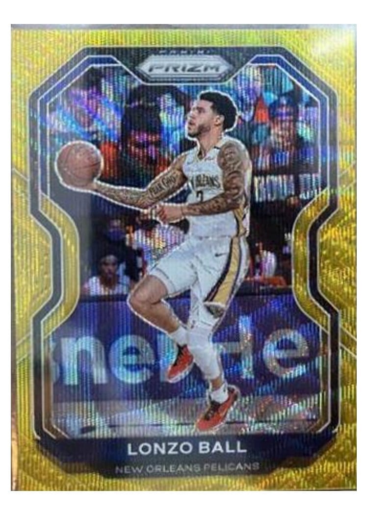 2020-21 Panini Prizm Base Set Lonzo Ball #224 card