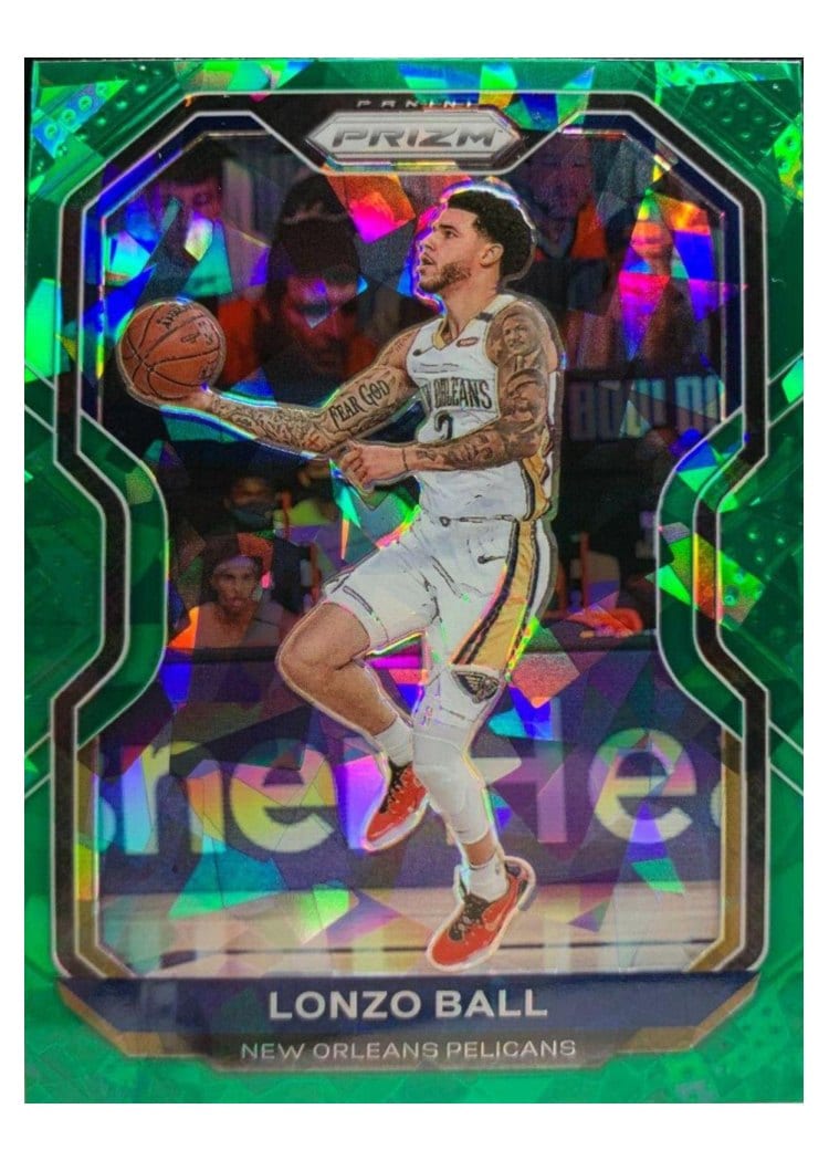 2020-21 Panini Prizm Base Set Lonzo Ball #224 card