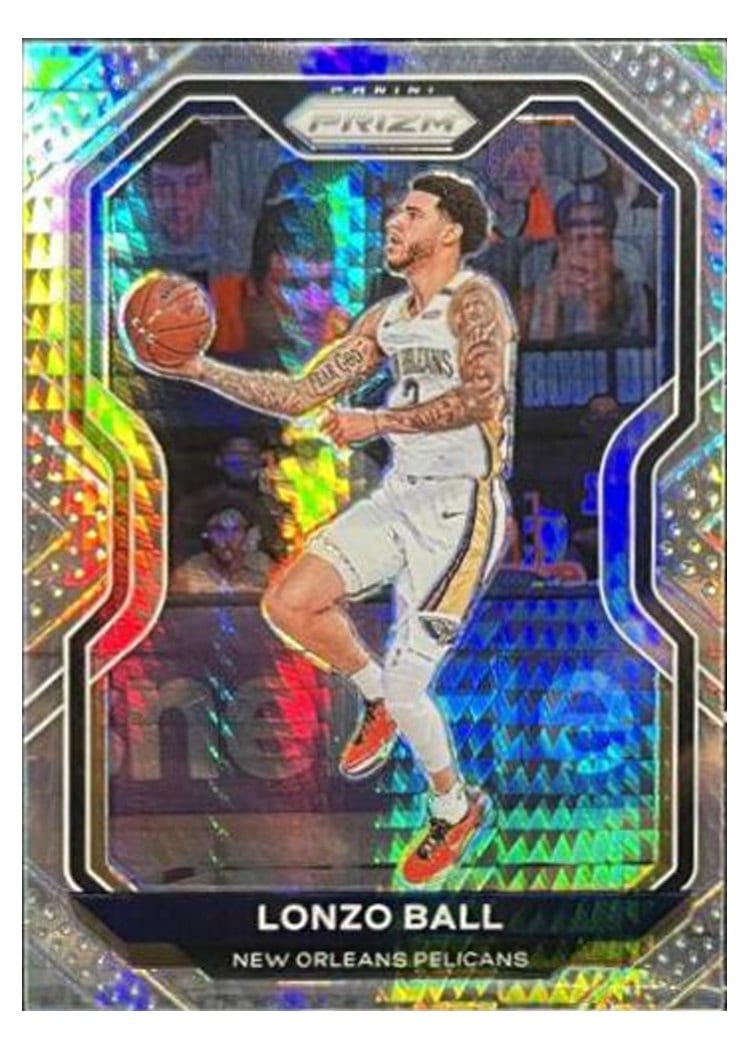 2020-21 Panini Prizm Base Set Lonzo Ball #224 card