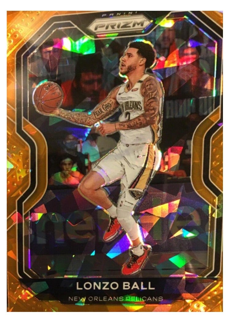2020-21 Panini Prizm Base Set Lonzo Ball #224 card