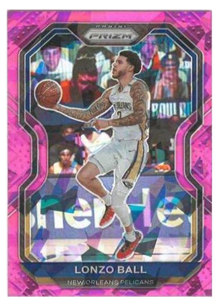 2020-21 Panini Prizm Base Set Lonzo Ball #224 card