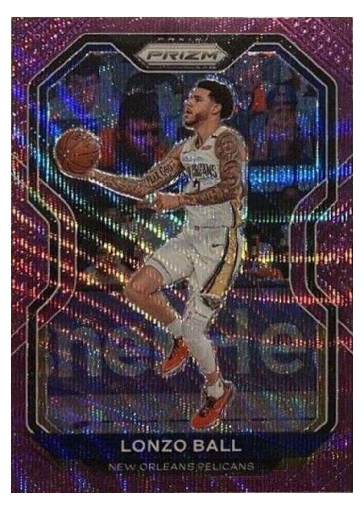 2020-21 Panini Prizm Base Set Lonzo Ball #224 card