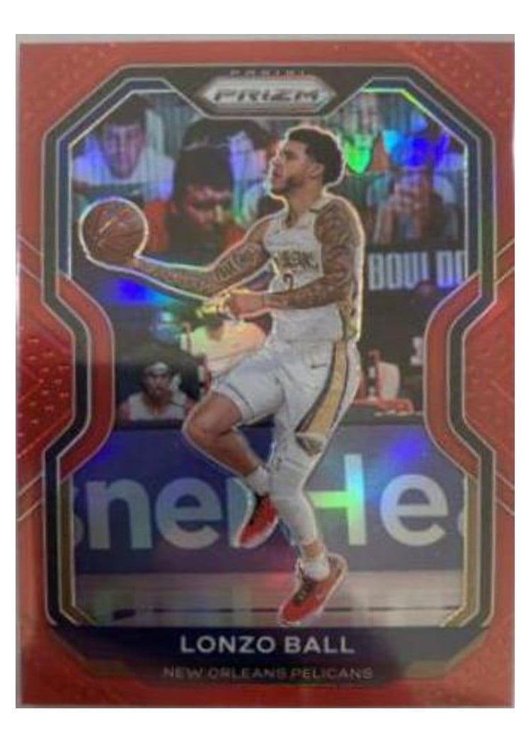 2020-21 Panini Prizm Base Set Lonzo Ball #224 card