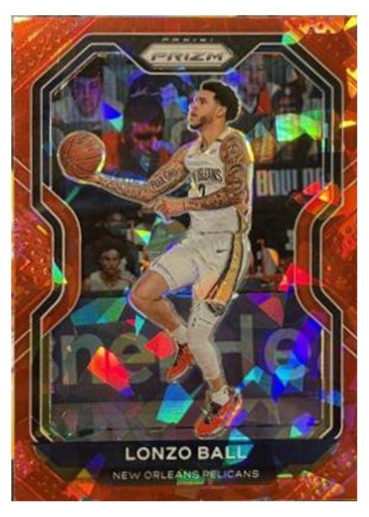 2020-21 Panini Prizm Base Set Lonzo Ball #224 card