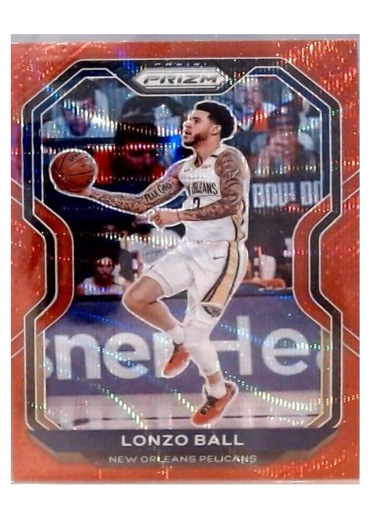 2020-21 Panini Prizm Base Set Lonzo Ball #224 card