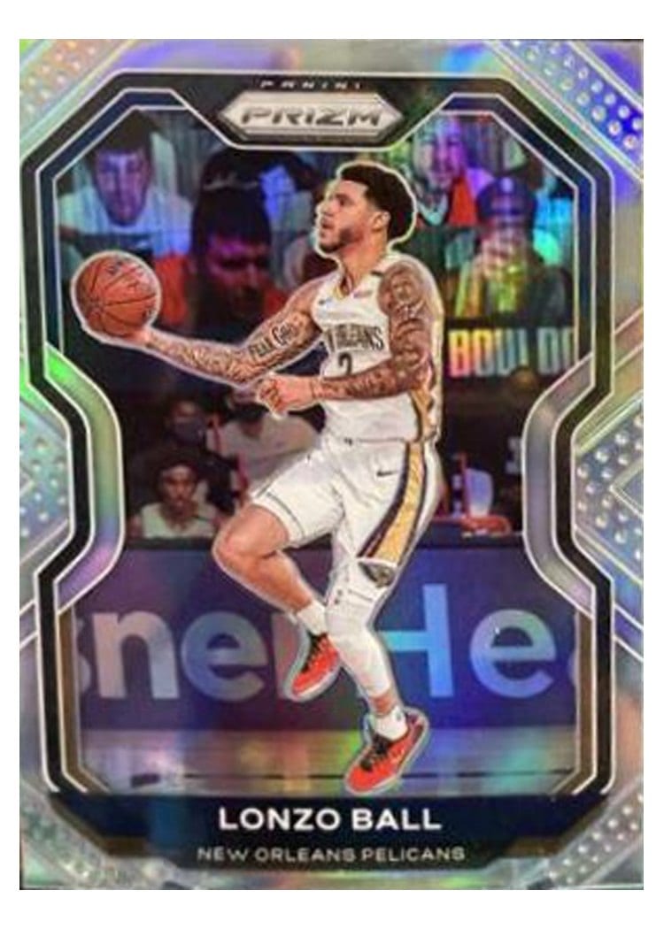 2020-21 Panini Prizm Base Set Lonzo Ball #224 card
