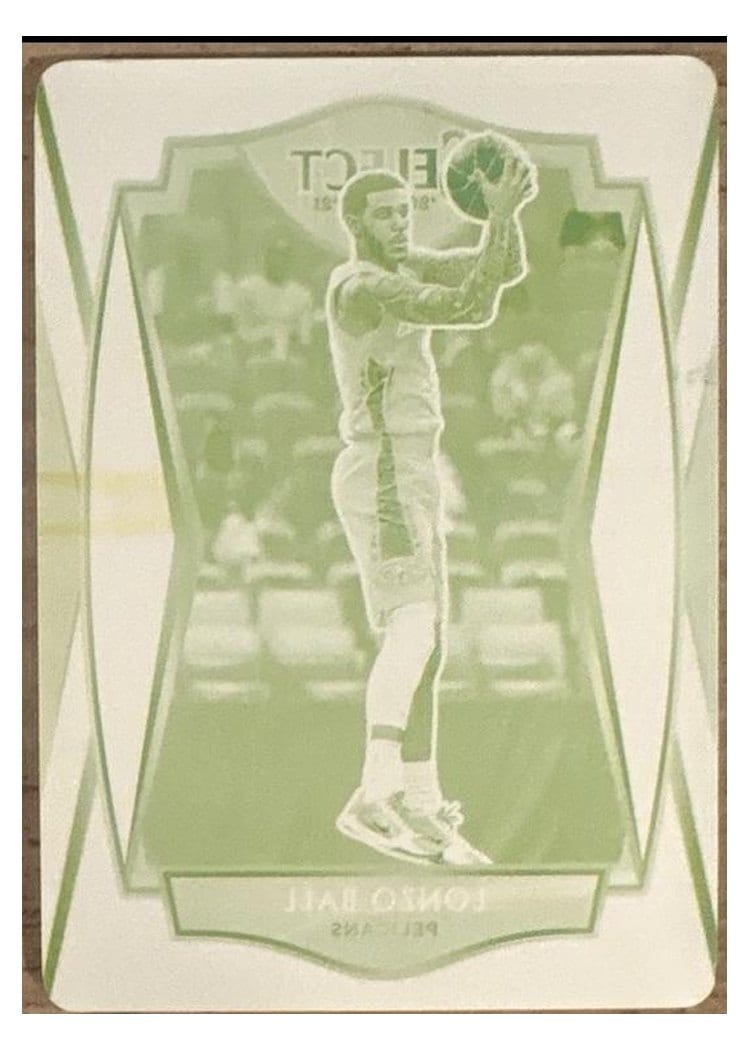 2020-21 Panini Select Base Set Lonzo Ball #137 card