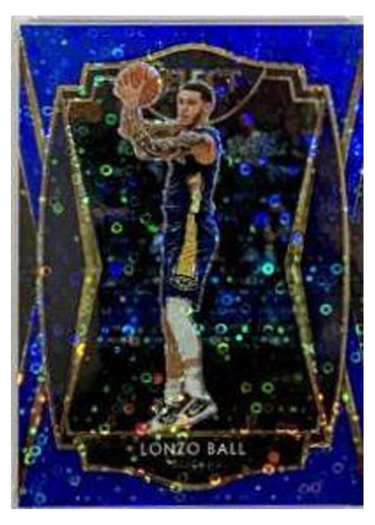 2020-21 Panini Select Base Set Lonzo Ball #137 card