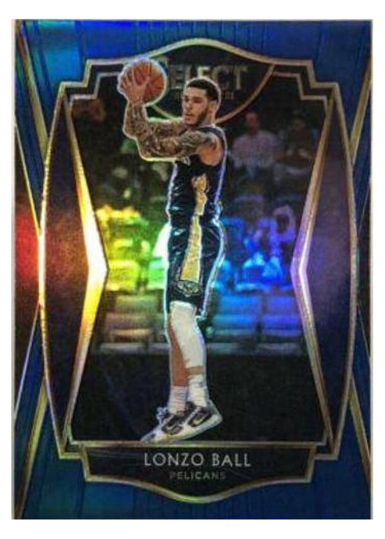 2020-21 Panini Select Base Set Lonzo Ball #137 card