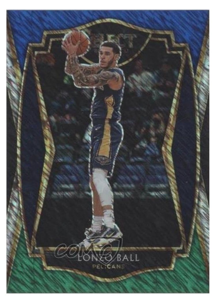 2020-21 Panini Select Base Set Lonzo Ball #137 card