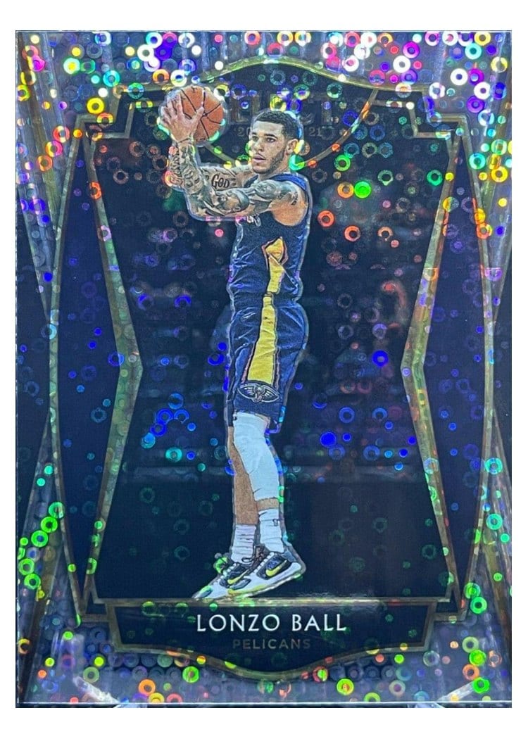 2020-21 Panini Select Base Set Lonzo Ball #137 card