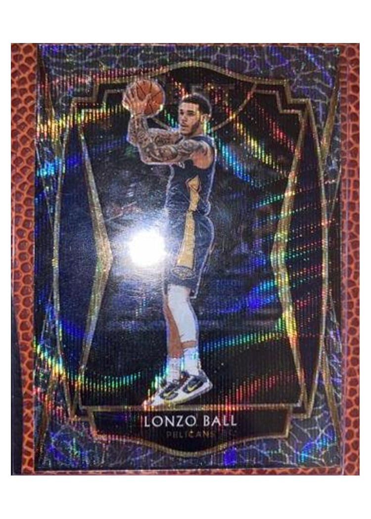 2020-21 Panini Select Base Set Lonzo Ball #137 card