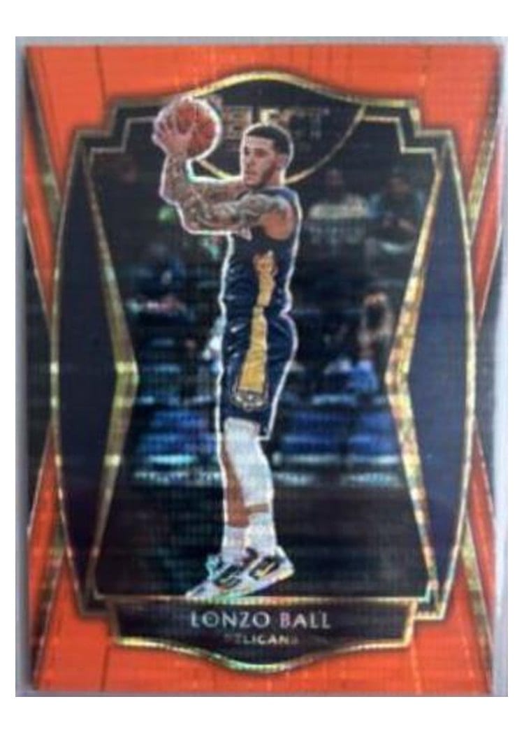 2020-21 Panini Select Base Set Lonzo Ball #137 card