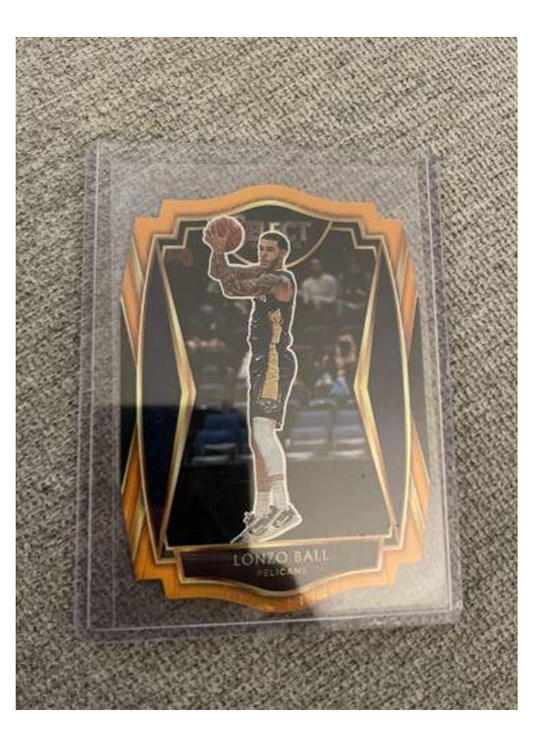 2020-21 Panini Select Base Set Lonzo Ball #137 card
