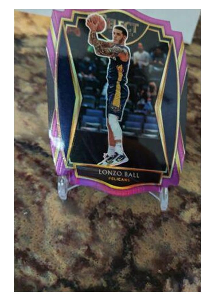 2020-21 Panini Select Base Set Lonzo Ball #137 card