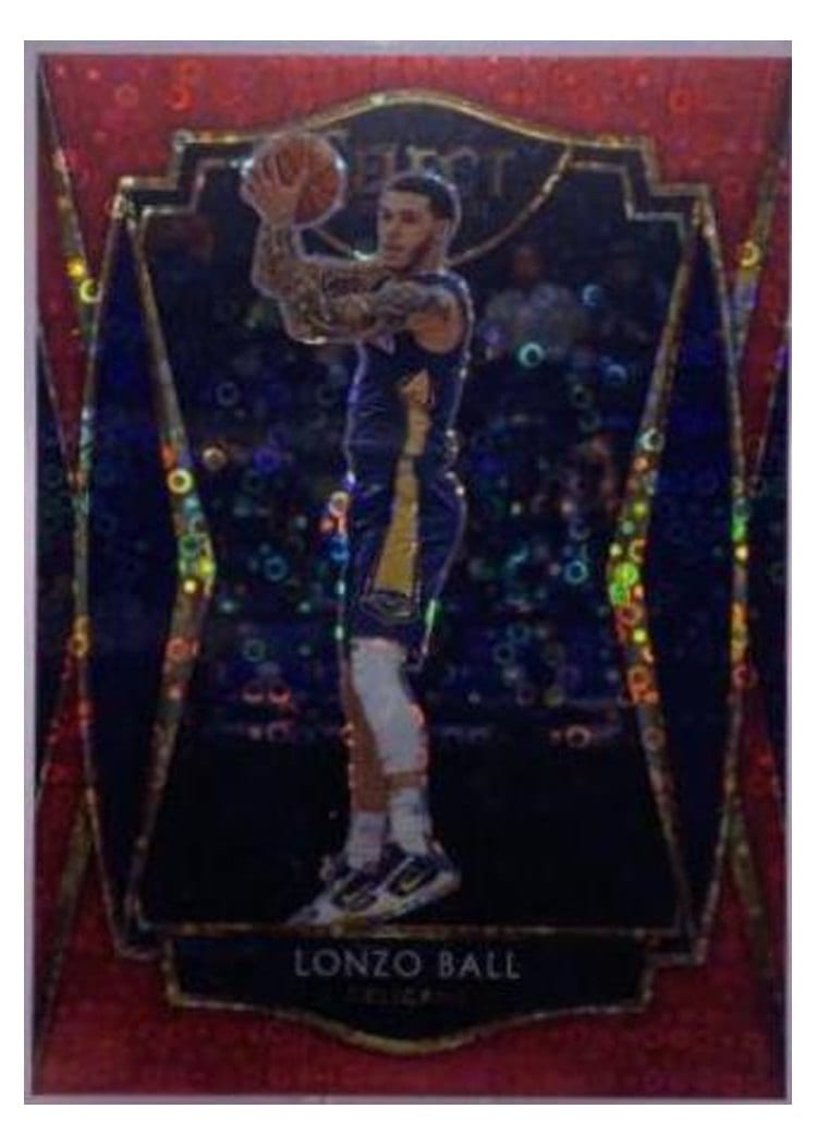 2020-21 Panini Select Base Set Lonzo Ball #137 card