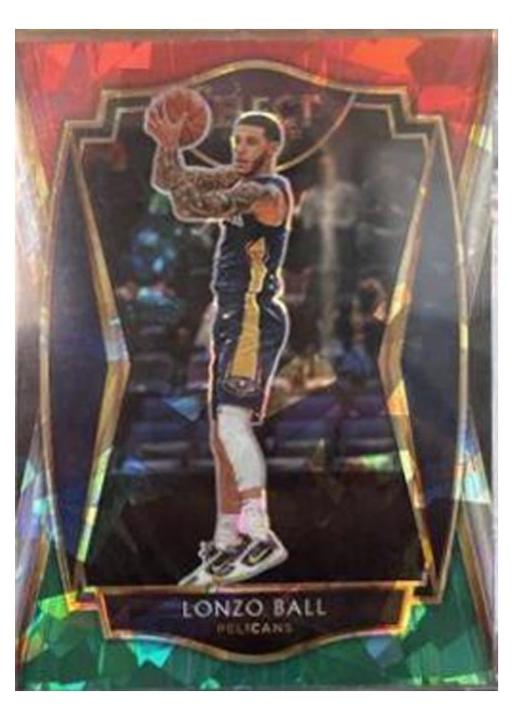 2020-21 Panini Select Base Set Lonzo Ball #137 card