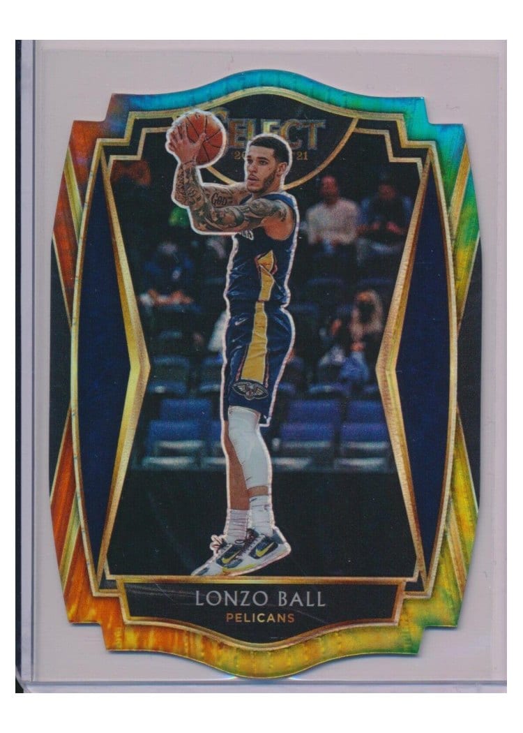 2020-21 Panini Select Base Set Lonzo Ball #137 card