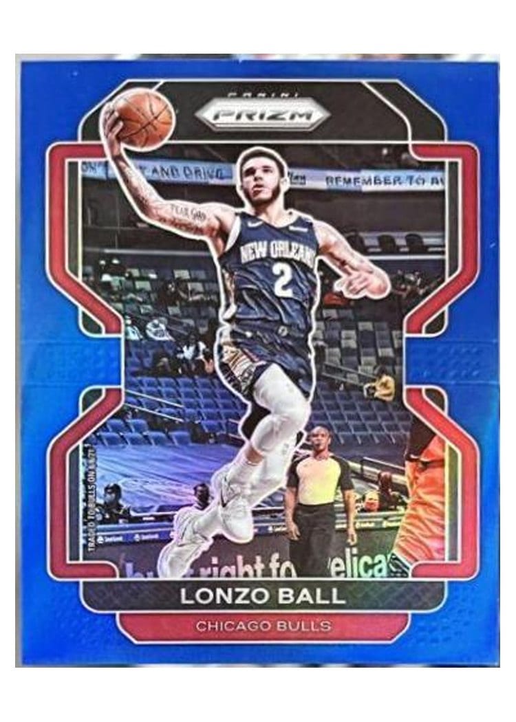 2021-22 Panini Prizm Base Set Lonzo Ball #69 card