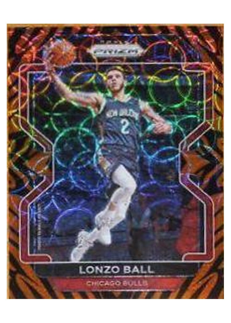 2021-22 Panini Prizm Base Set Lonzo Ball #69 card
