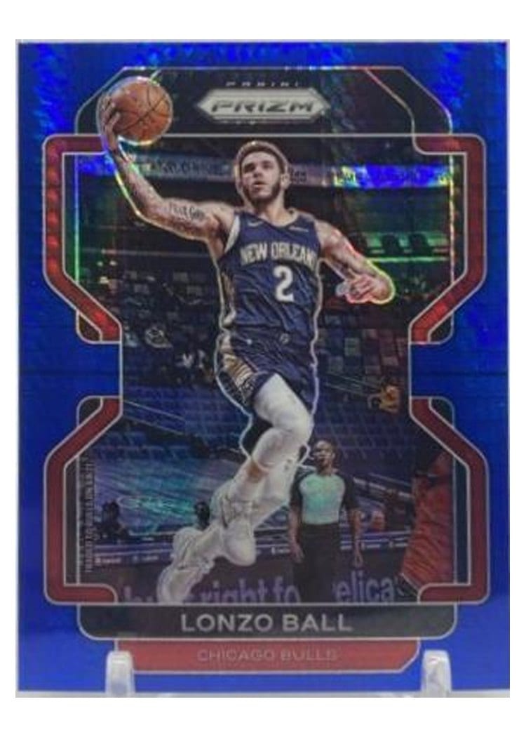 2021-22 Panini Prizm Base Set Lonzo Ball #69 card