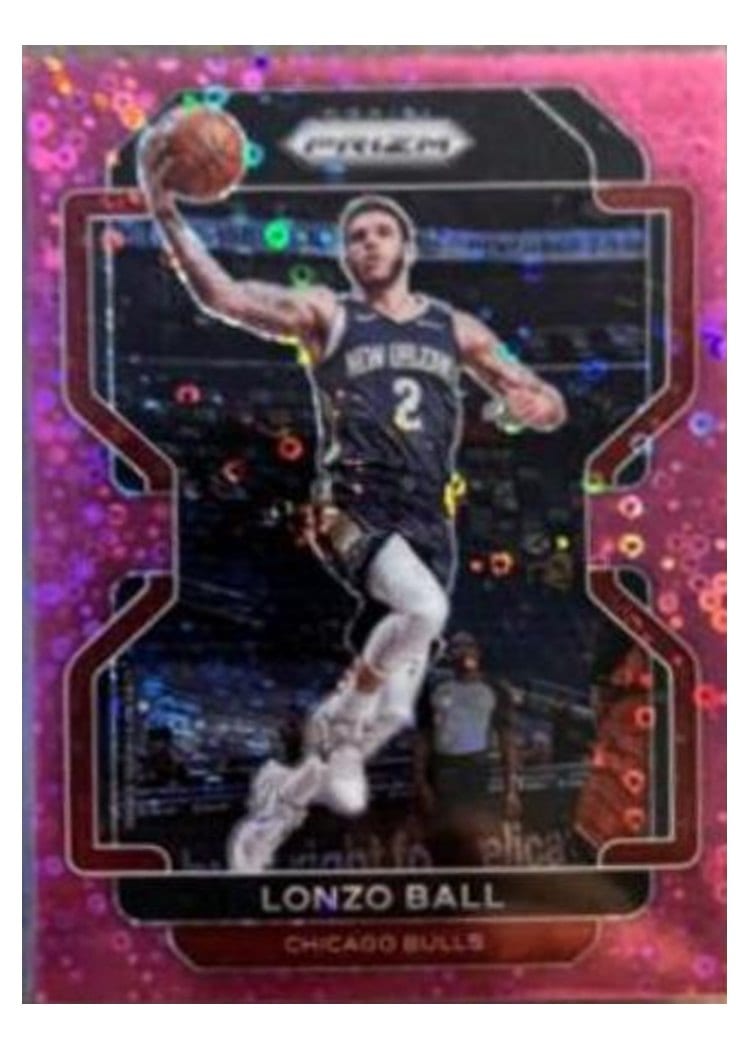 2021-22 Panini Prizm Base Set Lonzo Ball #69 card