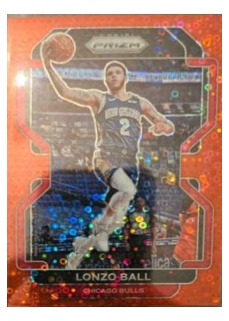 2021-22 Panini Prizm Base Set Lonzo Ball #69 card