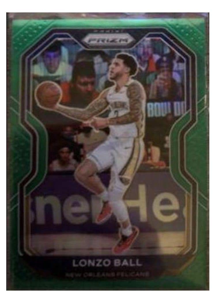 2021-22 Panini Prizm Base Set Lonzo Ball #69 card